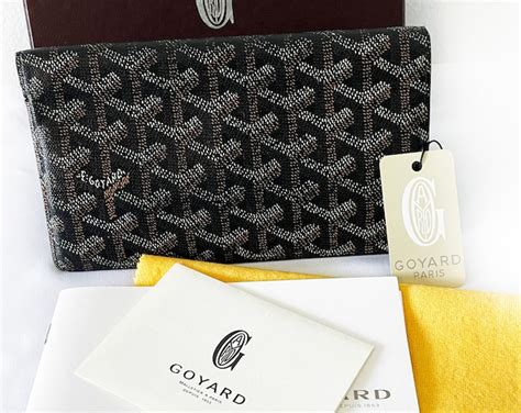 goyard black classic richelieu long bifold wallet|Goyard Richelieu Wallet .